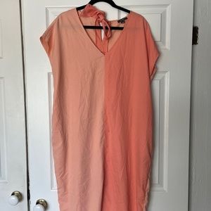 Two tone dress